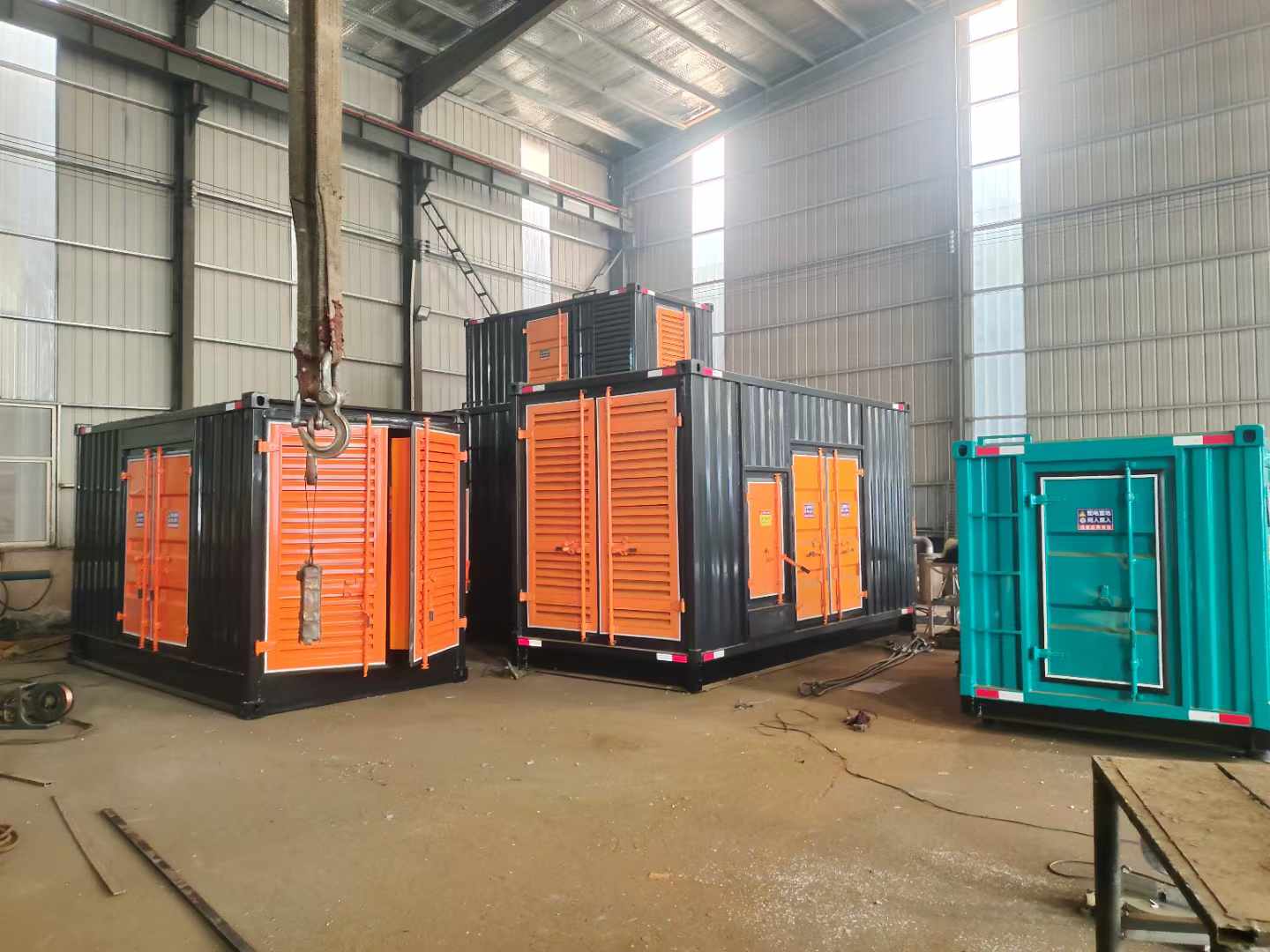渝水500kw柴油发电机组可以带动多少功率设备?