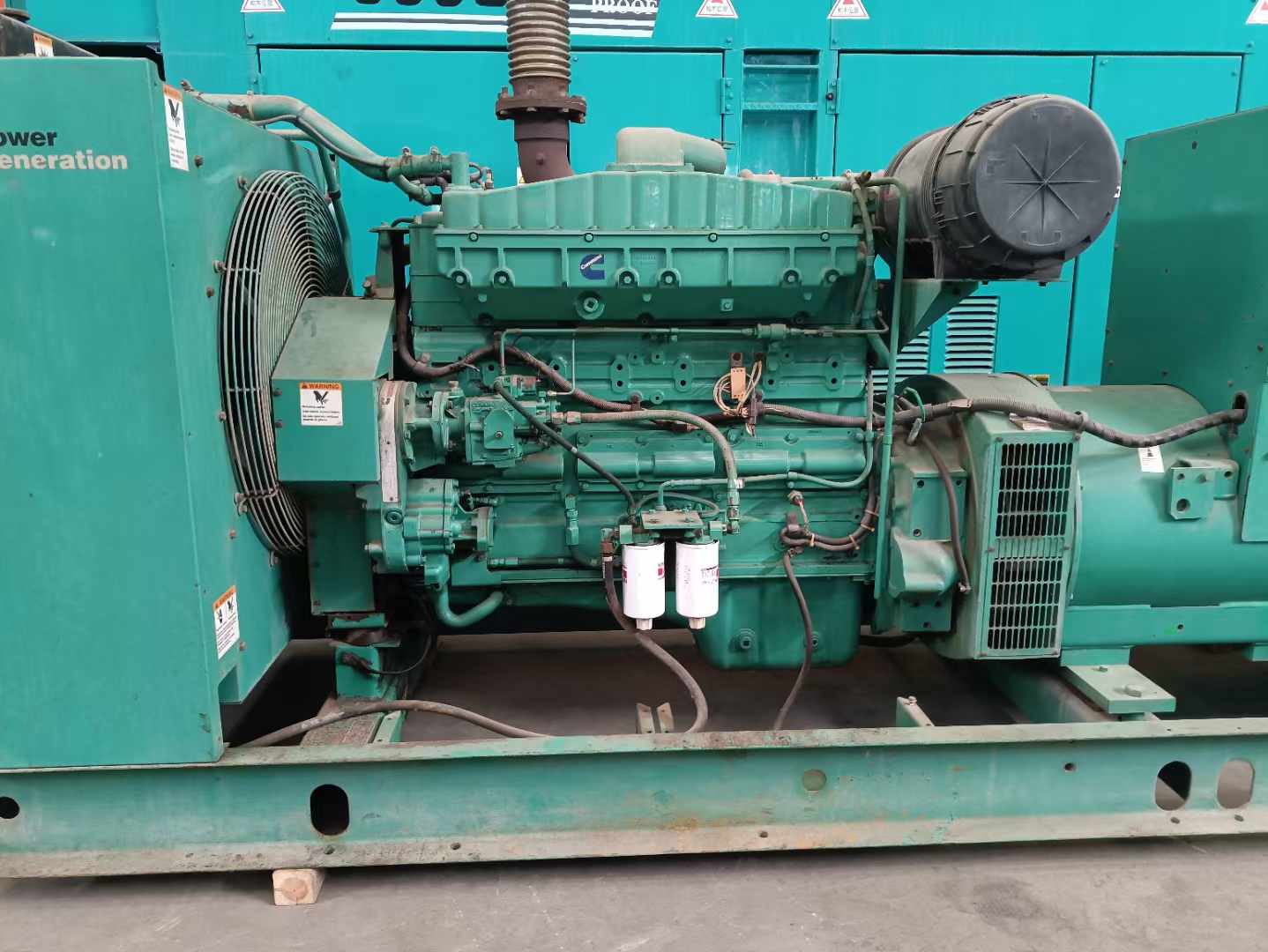 渝水过载会对 600kW 柴油发电机组造成哪些损害？